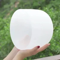 Crystal Quartz Singing Bowl 8 Inch 432Hz Yoga Meditation Sound Bowls Professional Tibetan Crystal Bowl Sound Healing Instruments - Image 2