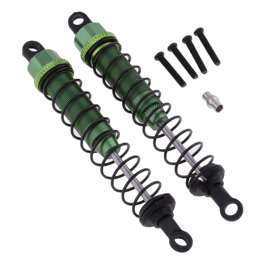 

Rear Shock Absorber Damper Upgarde Parts for 1/12 WLtoys 12428 FY-03 Crawler - Green,