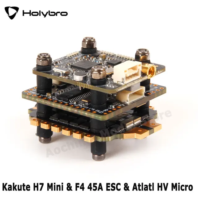 HolyBro Kakute H7 Mini + Tekko32 F4 45A 4in1 ESC + Atlatl HV micro