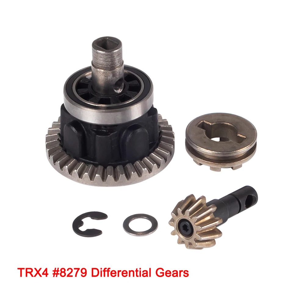 Metall CVD Dogbone Achswelle Differentialgetriebe Ausgang Eingang Zahnräder Lagerpaket für TRX4 Portalachsen Ersatzteile – Detail 9