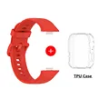 Red With Clear
