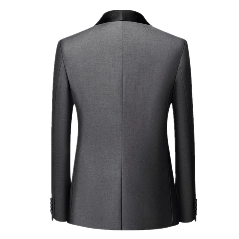 Men Suits Jackets Men Skinny Terno Masculino Formal Slim Fit Tuxedo Prom Suit / Male Groom Wedding Blazers High Quality Dress Jacket Coat