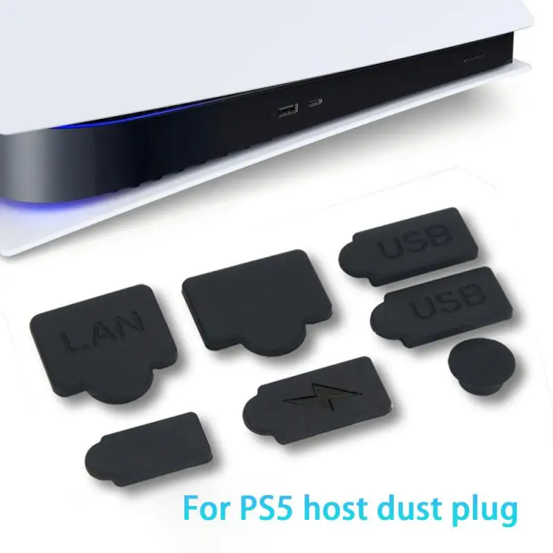 Tappo Antipolvere Per Console Di Gioco Ps5 Protezione Antipolvere Protezione Antipolvere Spina Antipolvere Per Accessori Per Console Di Gioco Ps5