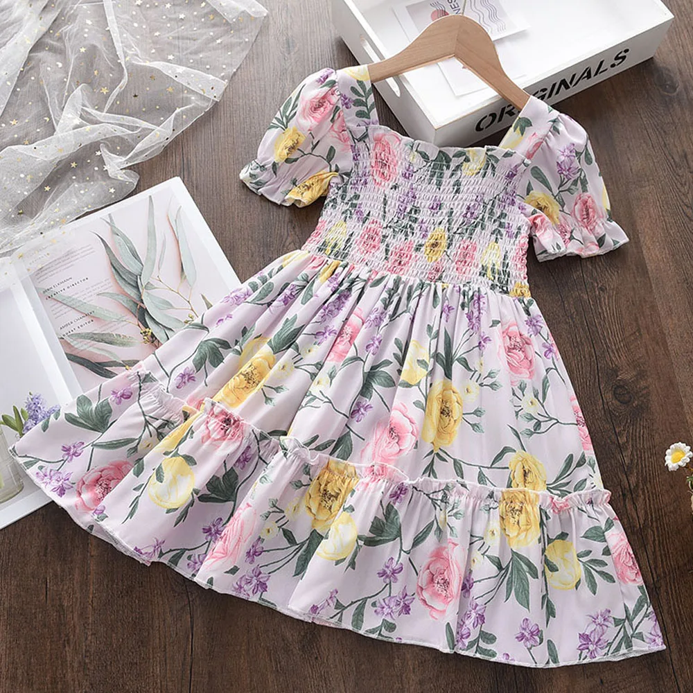 Menoea Mädchen Hochzeit Kleid 2023 Sommer Mode Mädchen Kinder Party Kleider Sternen Pailletten Outfits Kleid Kinder Prinzessin Kleidung