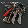 God of War Weapon Leviathan Ax Kratos Blades of Chaos Metal Weapon Model Ghost of Spart Toy Katana Weapons Samurai Sword Gifts 4