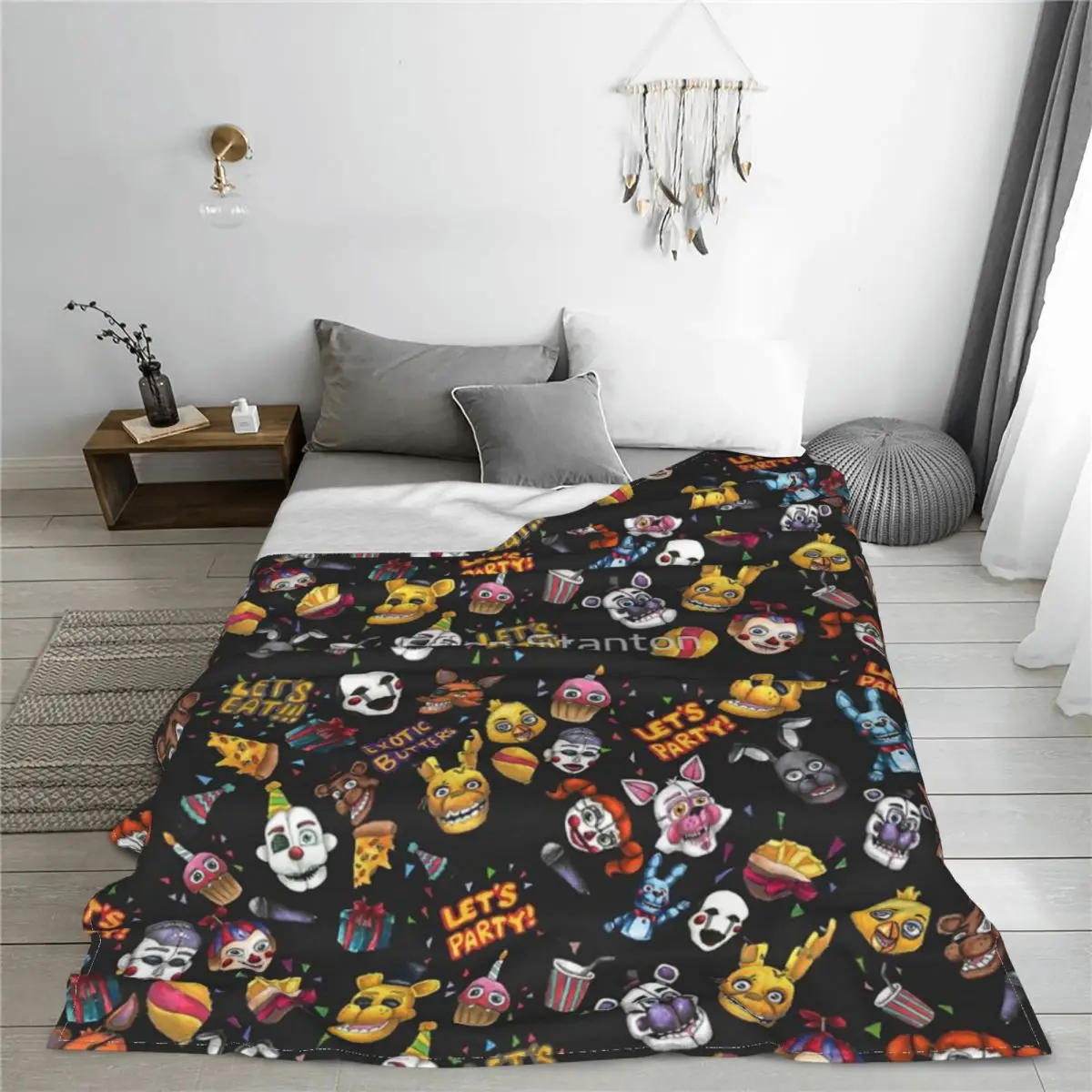 FNAF ���� ��Ƽ ���� ���, ħ�� �� ħ�뺸, �ε巯�� �ִϸ��̼� ���, �׸� ����