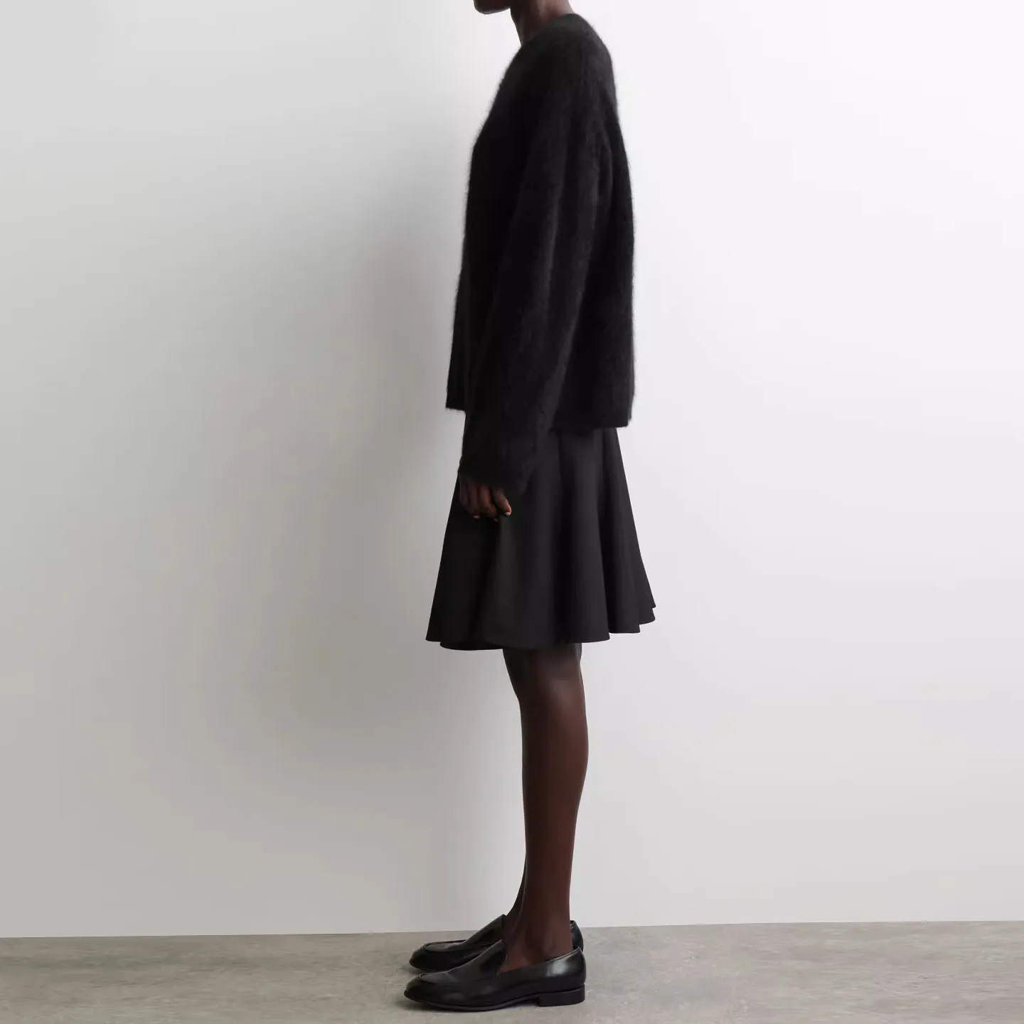 Fashionable Casual  Skirt for Women Autumn 2025 Low Waist A-Line Loose Fit Elastic Waist Versatile Dressing Code Other - 3