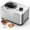 1.6 Quart Ice Cream Maker Machine with Built-in Compressor, Fully Automatic and No Pre-freezing, Frozen Yogurt, Keep-cooling 1