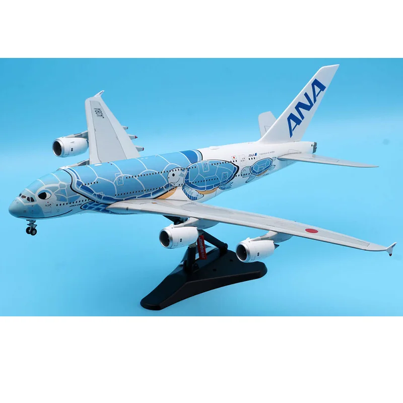 1/200 jc wings ANA a380 JA382A 全日空 Amazon.com: JC Wings ANA Kai Airbus A380 JA382A Green Turtle