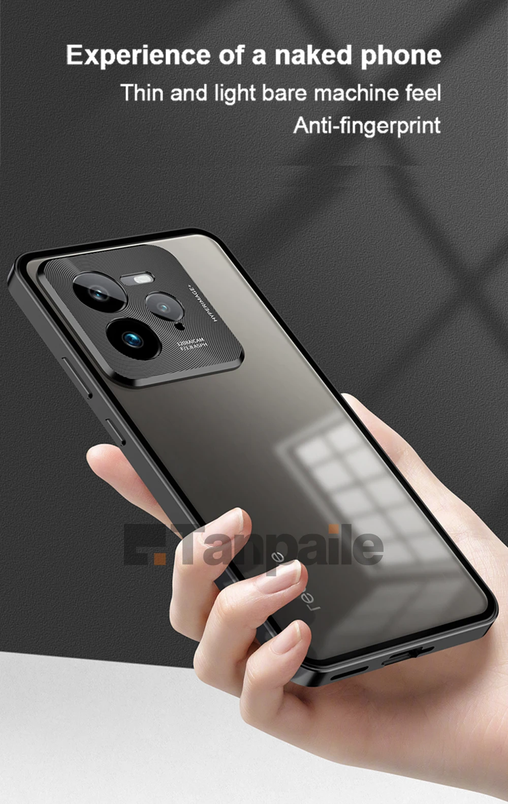 Premium Aluminum Metal Bumper Case with Tempered Glass Protector