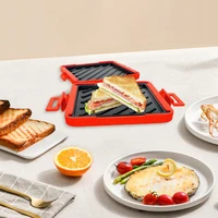 Microwave Toastie Maker No Electricity Microwavable Toast Maker Time Saving Microwave Oven Breakfast Machine for Fast Breakfast 2