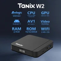 Android11 Tanix W2 TV Box Amlogic S905W2 2G 16G 4G 32G 64G H.265 3D AV1 BT 2.4G 5G Wi-Fi 4K HDR Видеоплеер Set Top Box PK TX3 — изображение 4