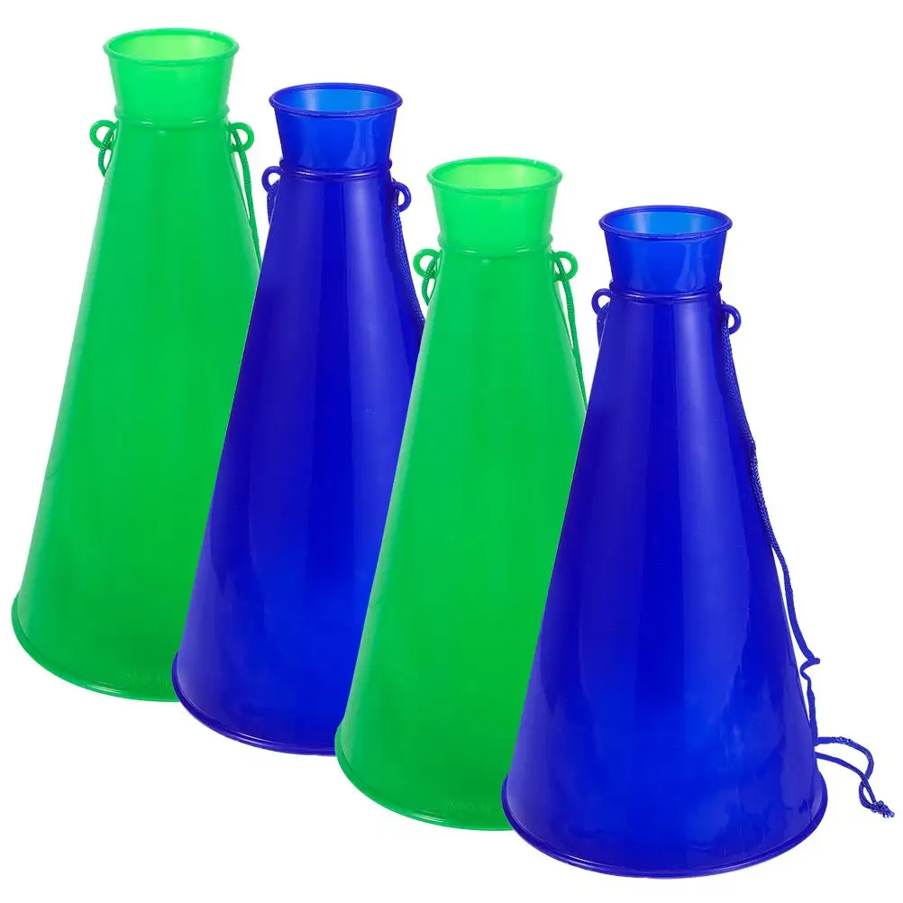 4 Pcs Toy Cheering Horn Toddler Mini Speaker Blowers Plastic Game Accessories for Fans