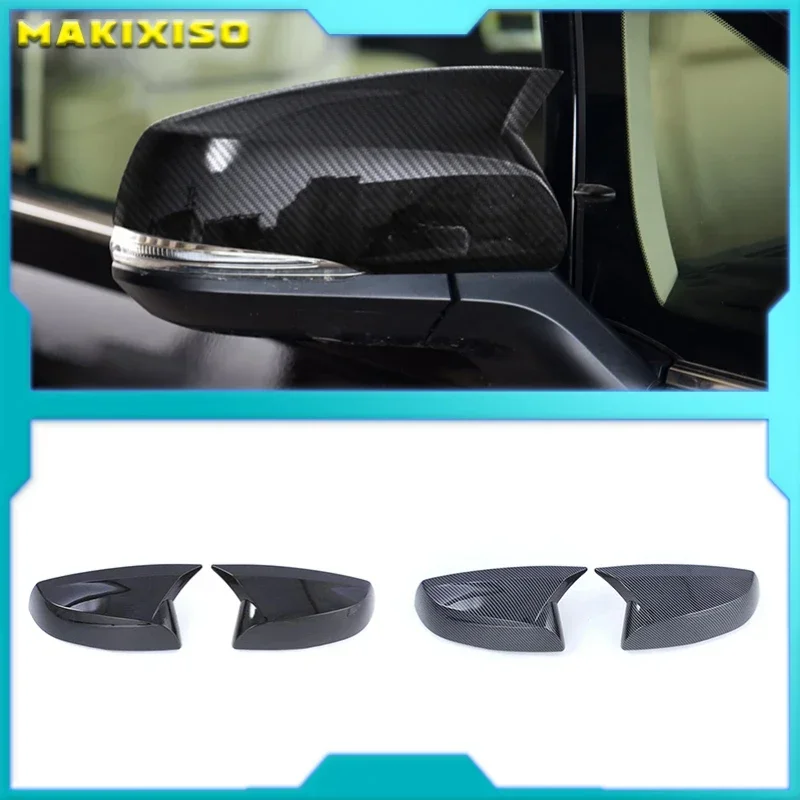

For Toyota Alpha Rearview Mirror Cover Alphard Vellfire 30 Series Twin Engine Willfa Carbon Fiber Rearview Mirror Cover