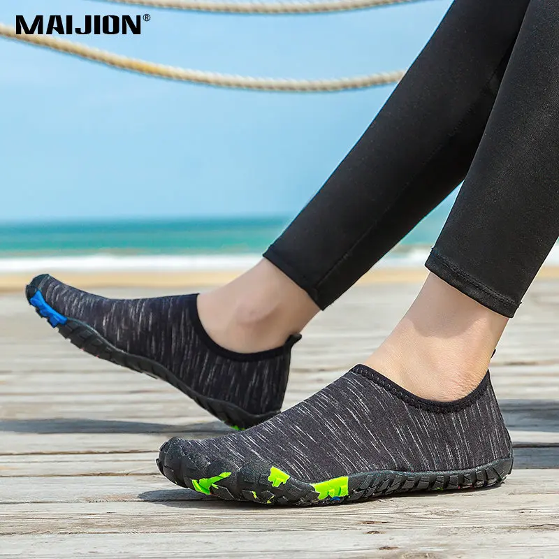 Swimming Trekking Non Slip Water Shoe Comfortable Men Women Aqua Shoe Elastic Surfing Beach Barefoot Quick Dry Beathable Sneaker
