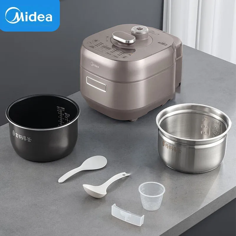 Midea 3D Electric Pressure Cooker 5L High Quality Rice Cooker 8min Fast Cooking 220V Home Kitchen Appliance For 2-10 People