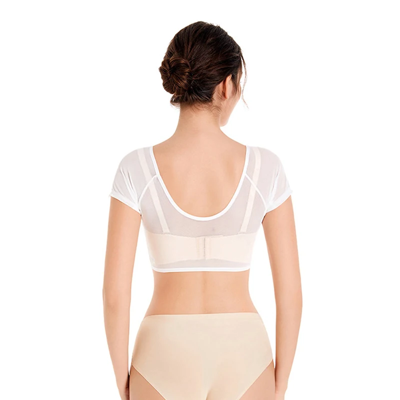 Felpe a forma di t-shirt imbottiture per il sudore ascellare lavabili protezioni assorbenti per profumo riutilizzabili scudo Desodorante per le donne - immagine 5
