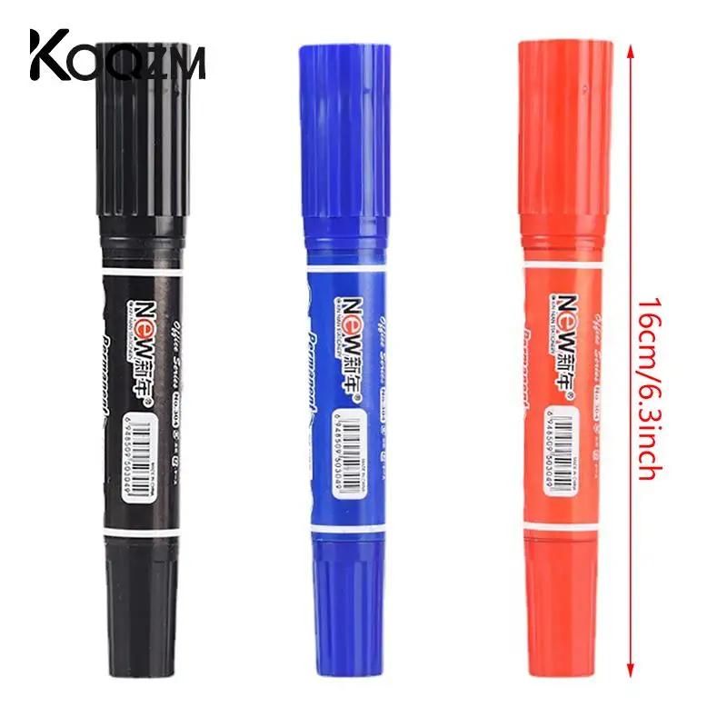 Waterproof Permanent Marker Bullet Office Supplies Dual tip Permanent Markers