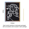 10pcs Children Scratch Painting Colorful Drawing Toys DIY Paper Cartoon Art Supplies Handmade Graffiti Kid Birthday Gifts TMZ 2