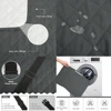 Sofa Covers Waterproof Sofa Slipcovers 1/2/3/4 Seater Non Slip Cover for Kids Pets Washable Sofa Protector with Elastic Strap 5