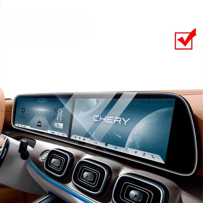 For Chery Jaecoo J8 2024 2025 2026 Car Navigation Display Tempered Glass Screen Protector Anti-scratch Film Interior Accessories