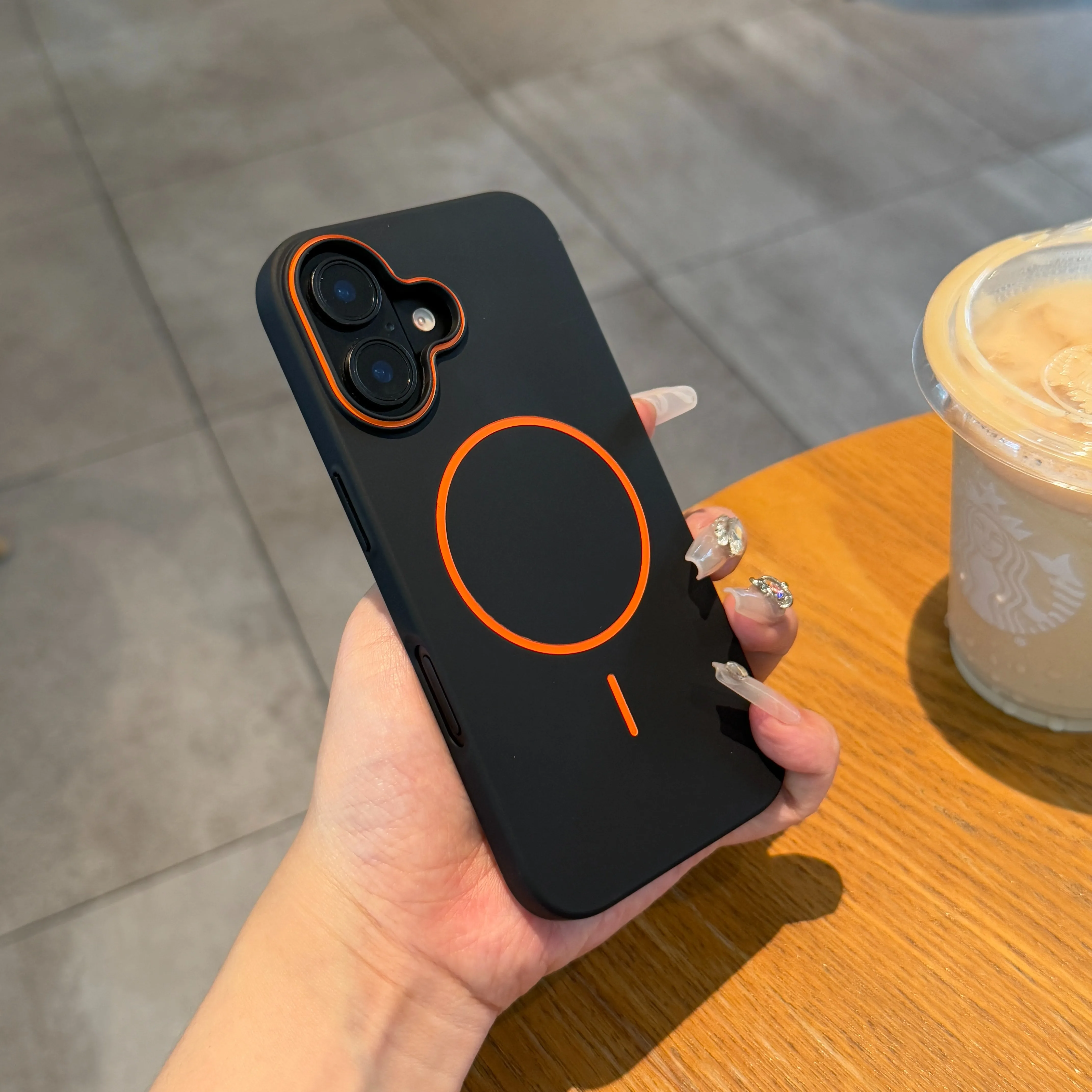 Luxury Matte Soft Silicone Shockproof Bumper Cover with Magnetic Magsafe Compatibility