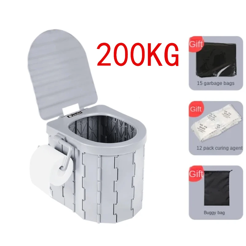 Folding Toilet Car Portable Outdoor Camping Toilet