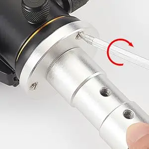 Meking Baby Ball Head Adapter (5/8" Stud to 3/8" Thread),C Stand Camera Mount Ad