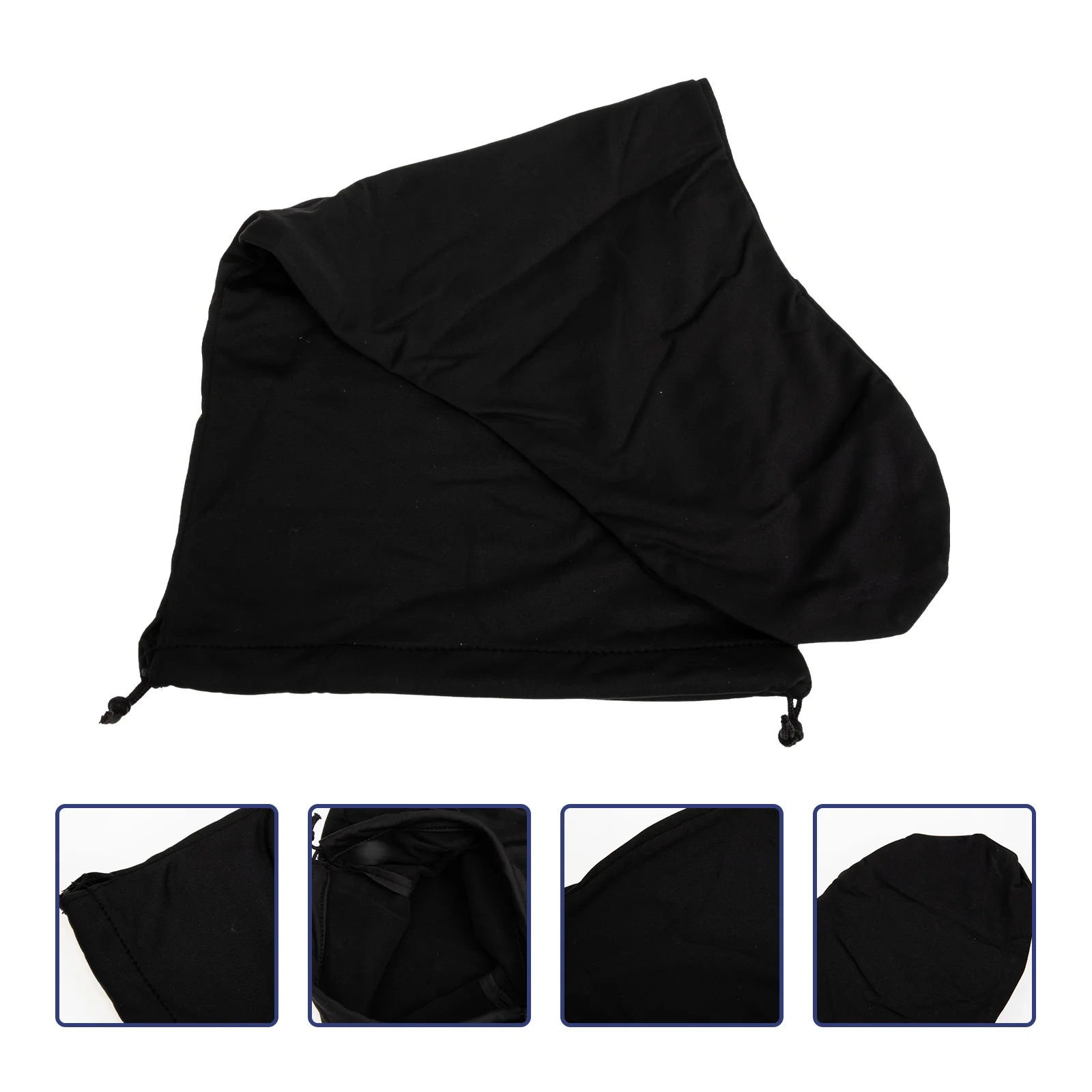 

Satin Violin Bag Cover Violin Cover Violin Storage Accessories ( Black )