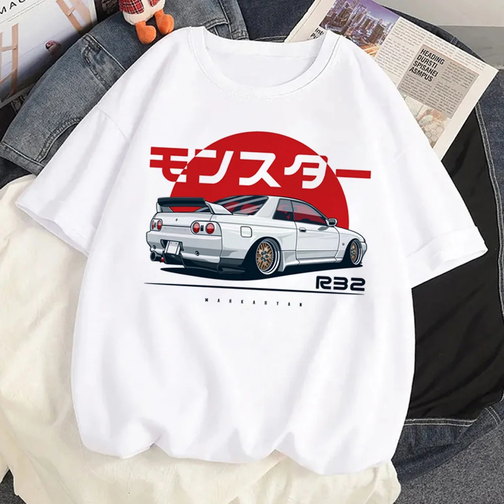 Jdm Tee Men Graphic Tee Maschio Harajuku Manga Abbigliamento