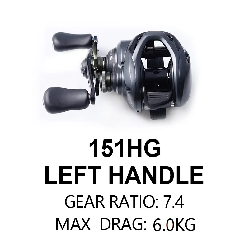 SHIMANO CURADO MGL Baitcasting Fishing Reels 6.2/7.4/8.1 Gear