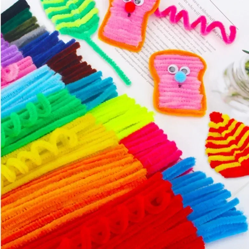 Chenille Pipe Cleaners 40 Colors 100pcs DIY Craft Educational Toys