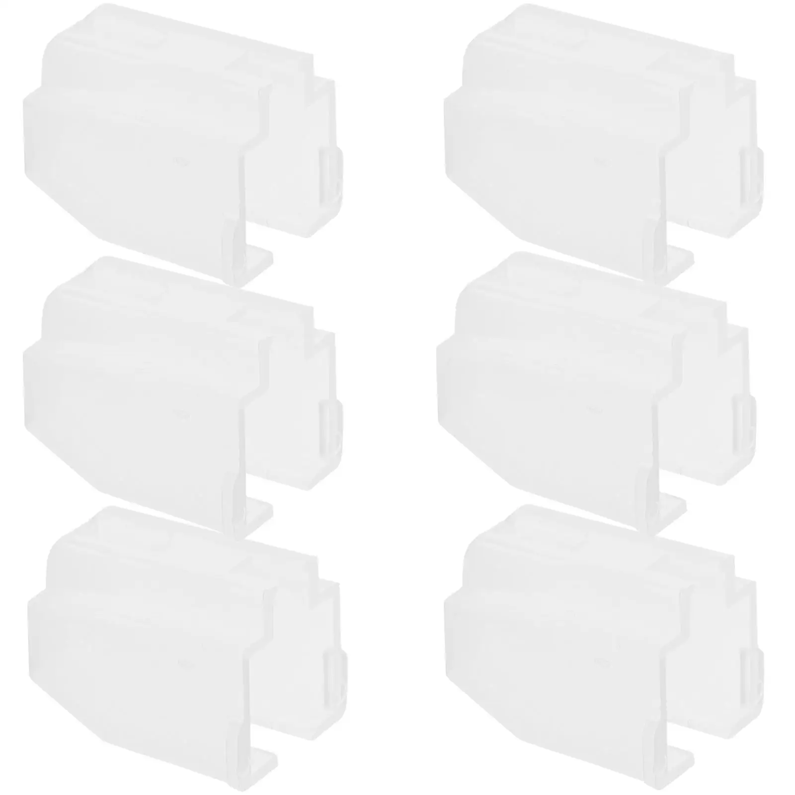 6 Pcs Stylus Protective Cover Record Needle Replacement Turntable Plastic Protector DJ Equipment Accessories Vinyl Player Dust