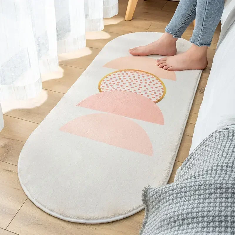 

2024 New non-slip mat for door bathroom living room door carpet yellow
