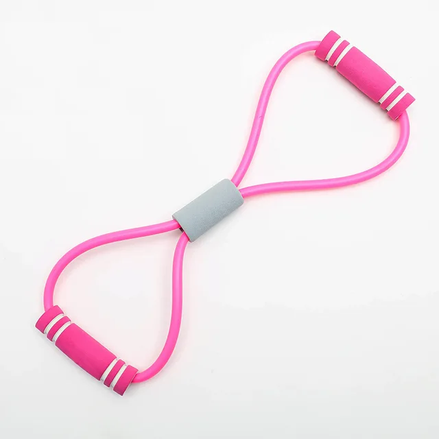 1PC 8-Mode Chest Expander Stretcher Yoga Back Trainer Resistance Trainer Portable Home Fitness Resistance Band