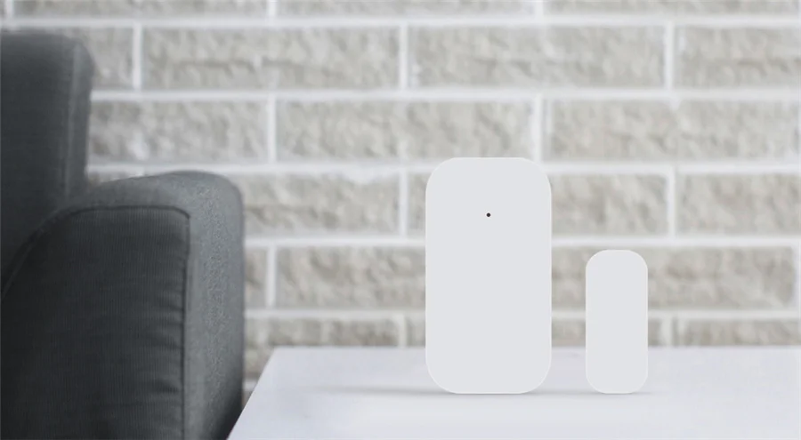 Door and Window Sensor Zigbee Wireless Connection Smart Mini Door Sensor Works W