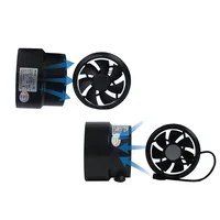 พัดลมดูดอากาศ 12V พร้อมช่องเปิดขนาด 100 มม. 110 มม. เพื่อการไหลเวียนของอากาศและการระบายอากาศที่มีประสิทธิภาพในหลากหลายการใช้งานทั้งภายในบ้านและภายนอกอาคาร 6