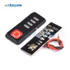 5S 18V 21V Battery Capacity Indicator Module with Power Display and Battery Shell Battery Level Indicator Tester LED Display 3