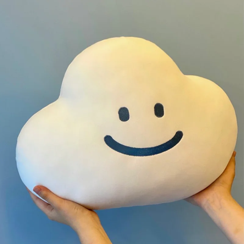 INS Korean Style Smiley Clouds Newborn Cute Soft Plush Doll Photography Prop Studio Shooting Accessories