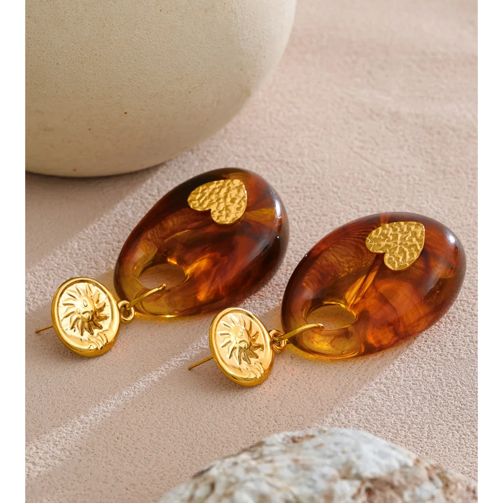 Yhpup Earrings Vintage Autumn Winter