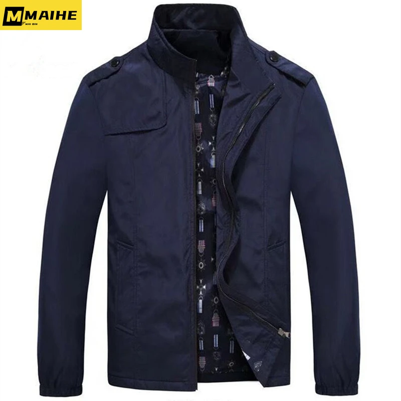 2023 new upscale brand men's jacket spring and autumn windproof leisure coat sports fashion clothing outdoor men's trench coat