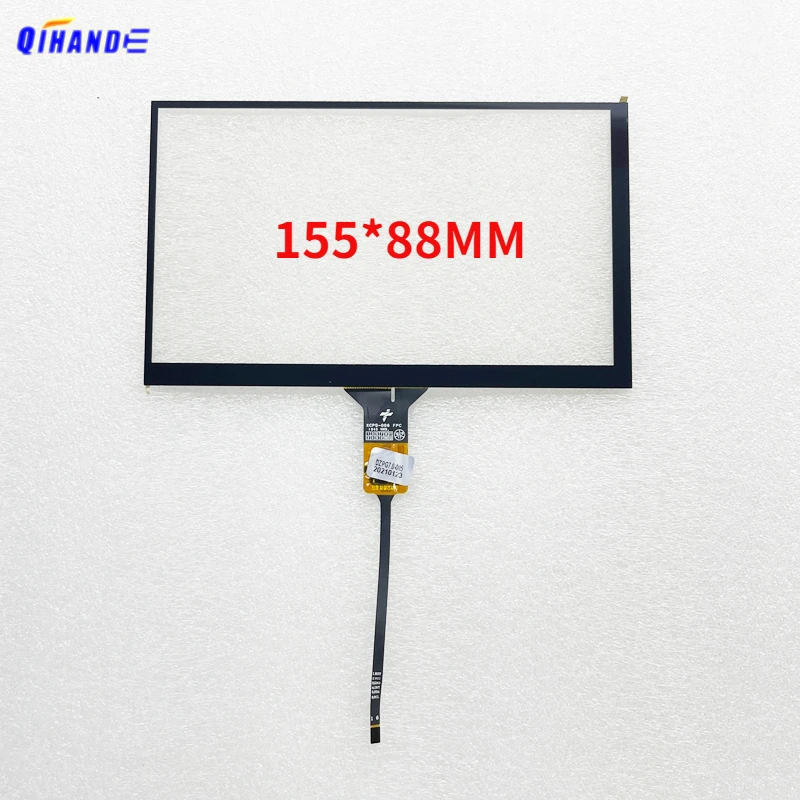Touch Screen Panel Digitizer Sensor de Vidro para Carro Navegação Gps 6.2 Polegadas Polegadas Lxh-tpc0037677-v3 155x88 mm 164x99 mm 165x100 mm - Imagem 4