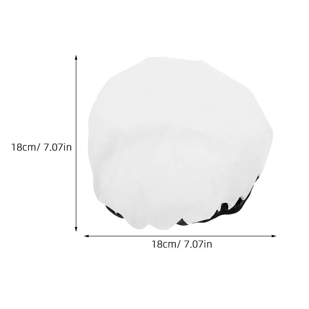사진 조명용 4개 원형 천 디퓨저 램프 커버, 부드러운 조명 분배, 탄성 가장자리, 플래시 스트로브 스튜디오 필 라이트