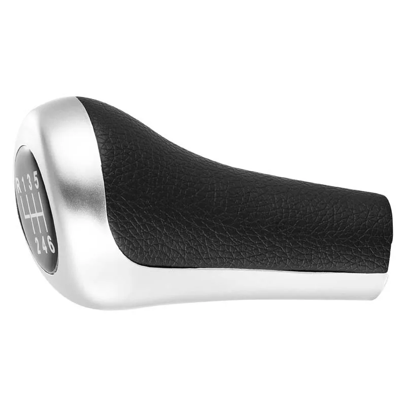 Matte Chrome Gear Shift Knob with 5/6 Speed Option