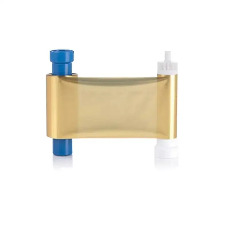 For compatible Magicard ma1000k gold resin ribbon gold monochrome dye film 1000 prints/Roll
