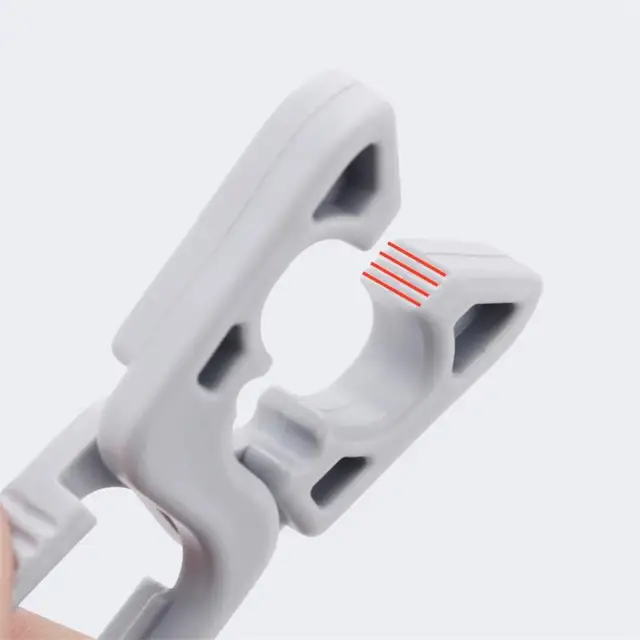 10/2PCS Mollette Appese Pioli Clip Appendiabiti in plastica Cremagliera Lavanderia Mollette Morsetti Asciugamano Abbigliamento Cappello Clip Gancio di stoccaggio domestico 5