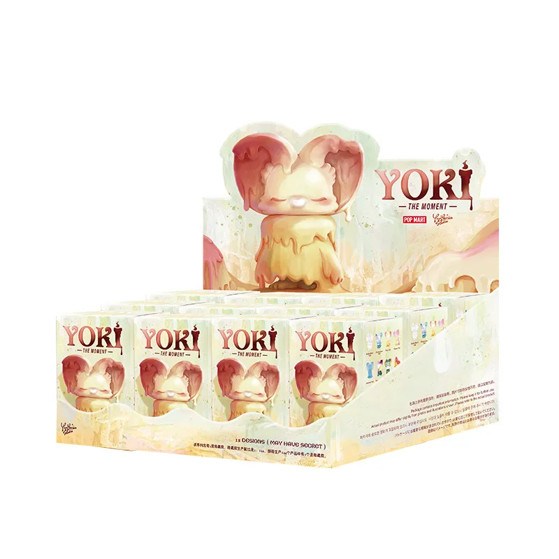 thumbnail image 1 of Figuras de caja misteriosa de la serie The Moment de POP MART YOKI, adornos aleatorios para caja ciega, decoración de escritorio, figuras de acción, juguetes de regalo de cumpleaños, 1 of 5