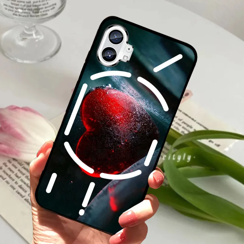Shockproof Black Bumper Back Phone Case