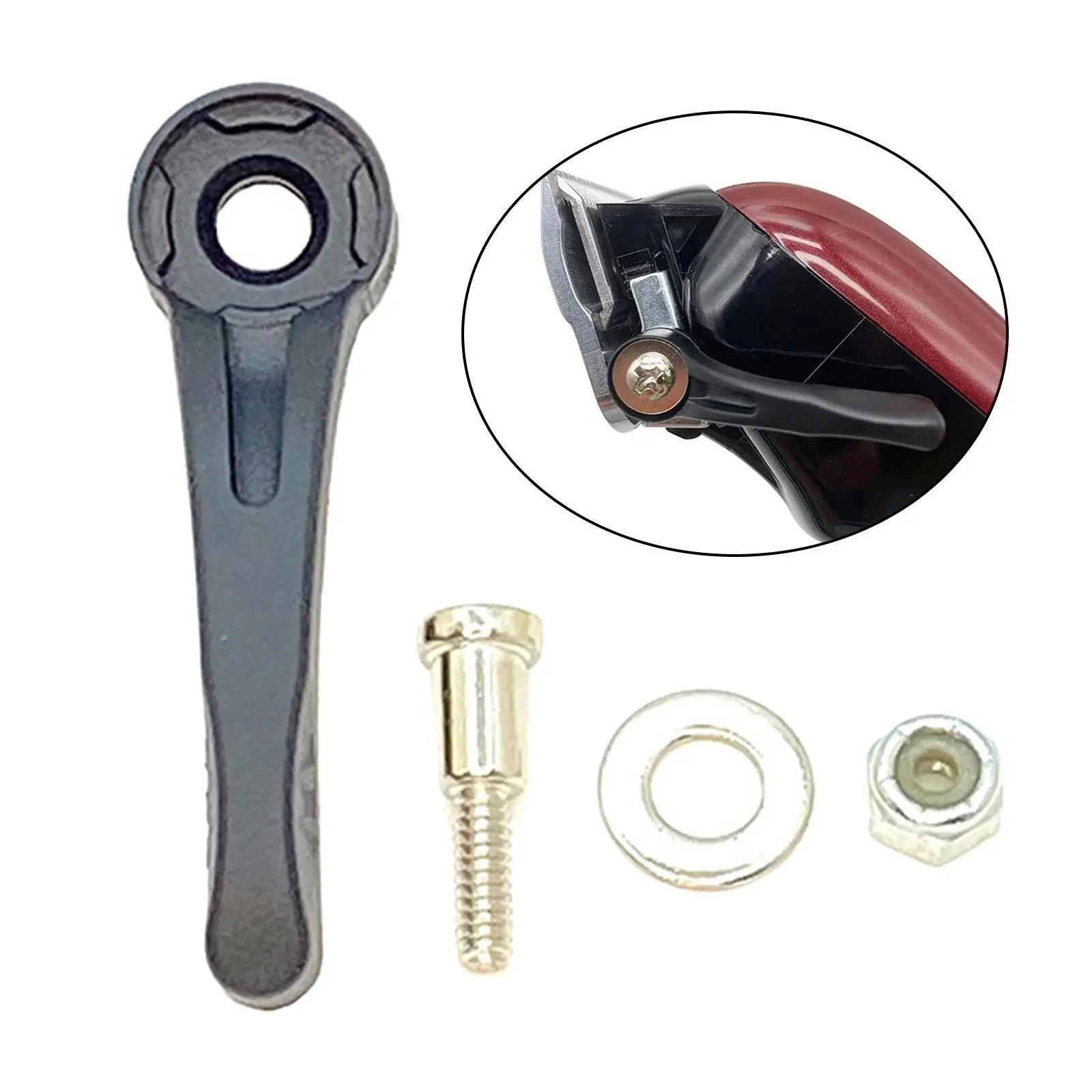 Electric Hair Clipper Blade Adjustment Lever for Wahl 8148 8591 Assemble Brown 3