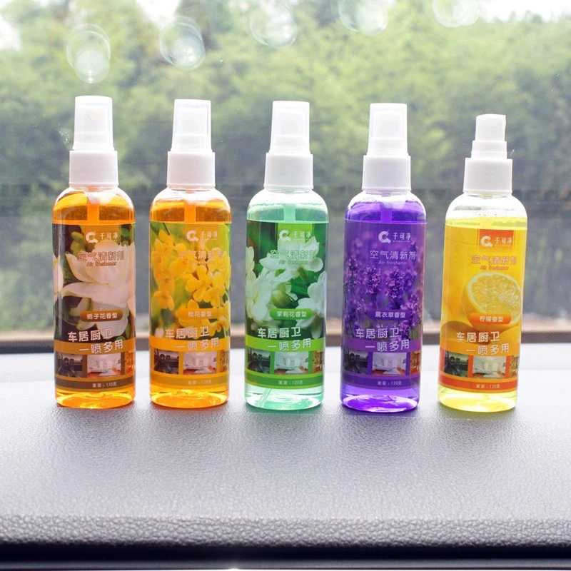 Lavender Jasmine Lemon Aromatherapy Air Freshener - 120ml Long-lasting Home Fragrance Decorative Gift